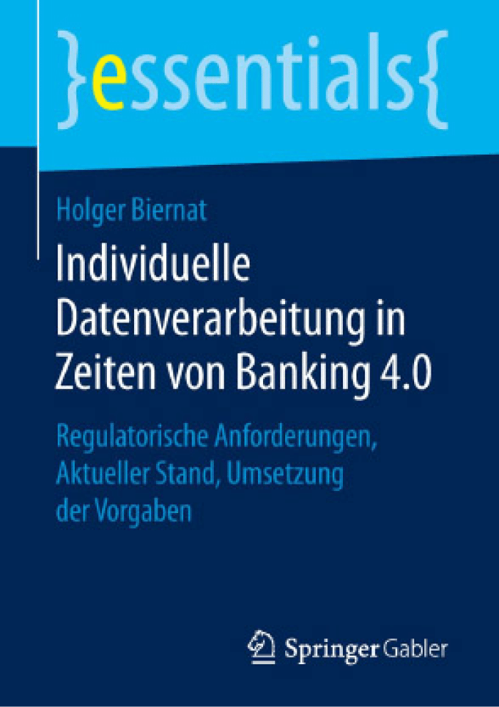 Cover von "Individuelle Datenverarbeitung in Zeiten von Banking 4.0"